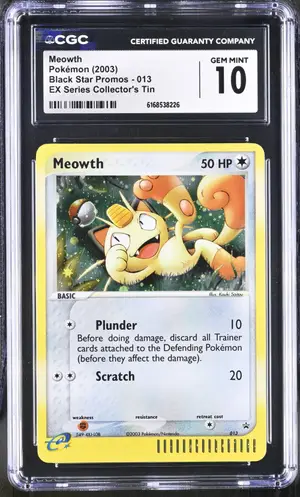 Meowth, CGC 10 GEM MINT