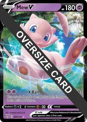Mew V - 069/189, Raw