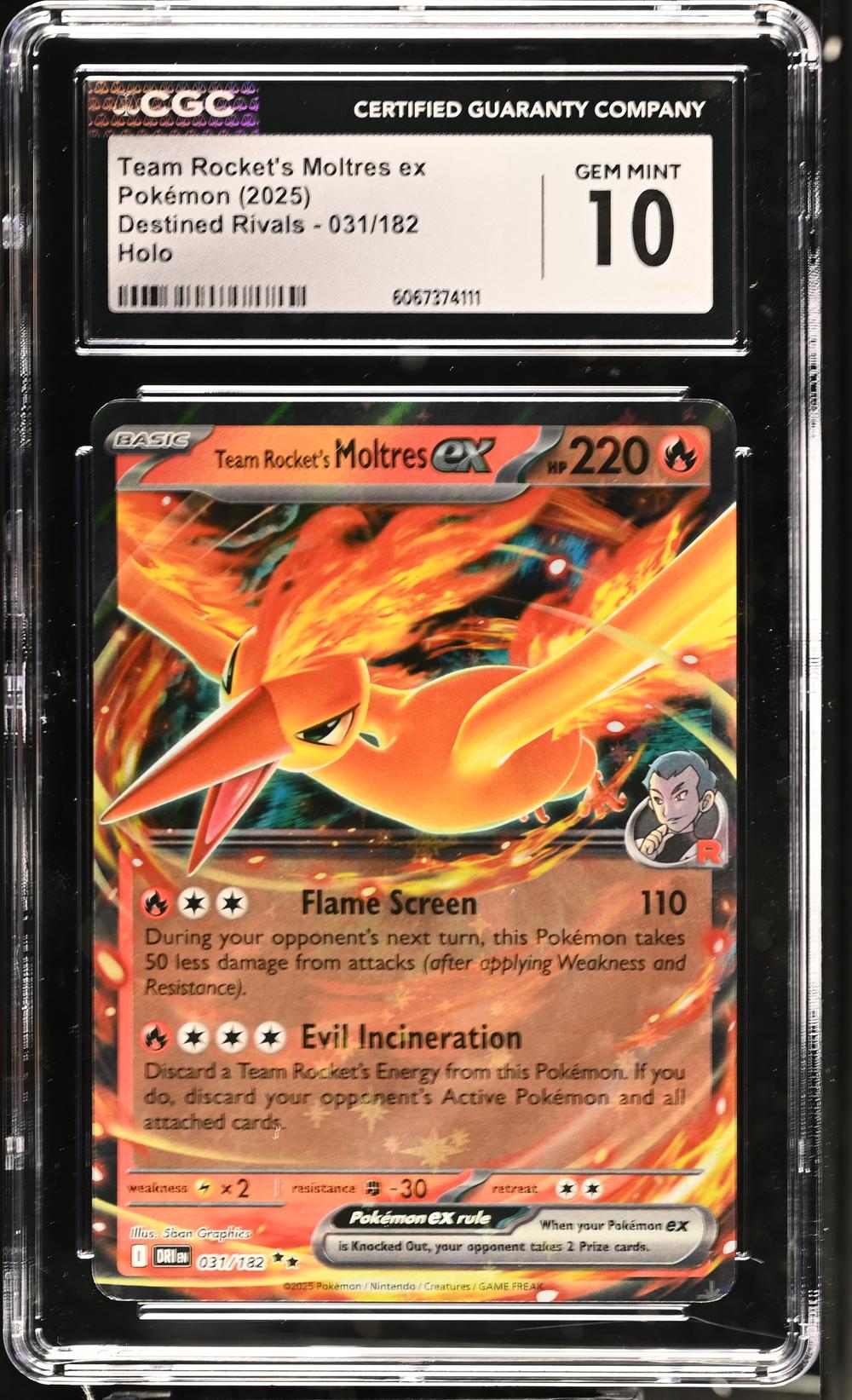 Team Rocket's Moltres ex