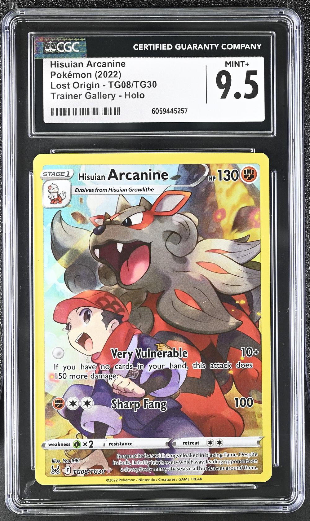 Hisuian Arcanine