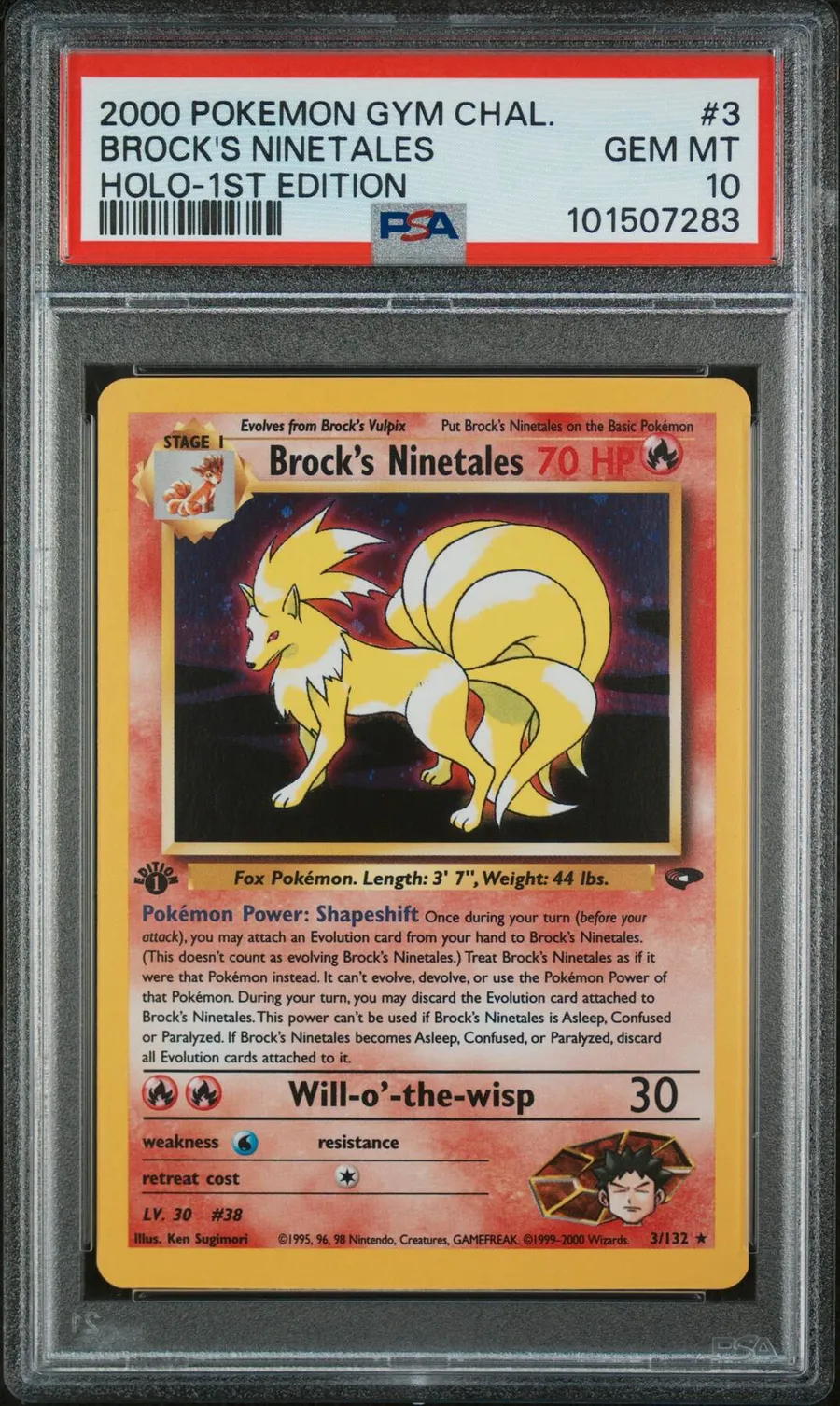 Brock'S Ninetales - #3