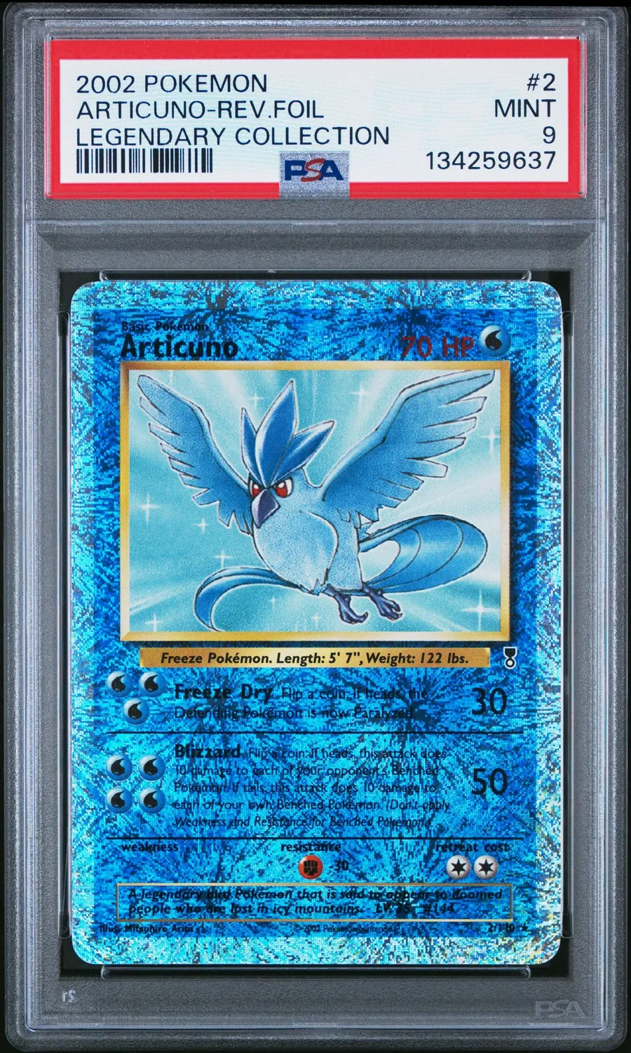 ARTICUNO-REVERSE FOIL