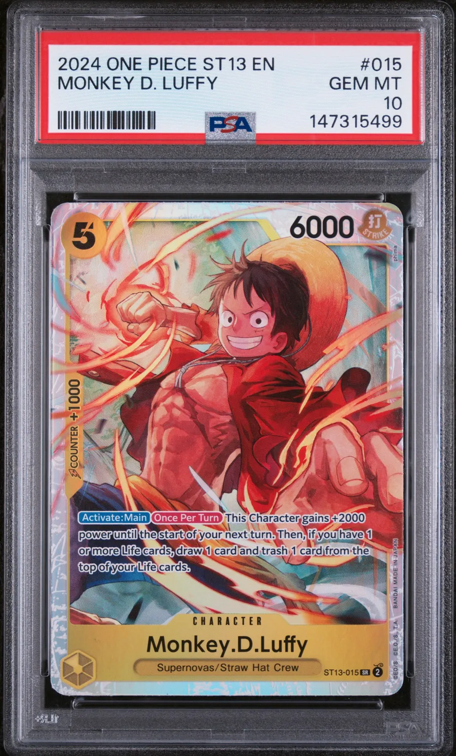 MONKEY D. LUFFY