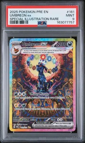 Umbreon EX, PSA 9 MINT