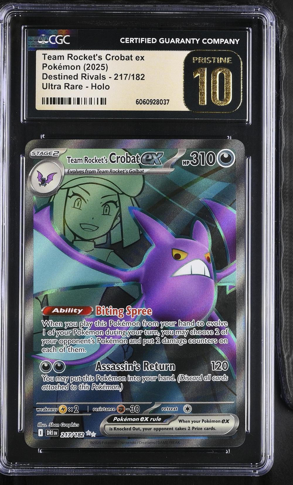 Team Rocket's Crobat ex