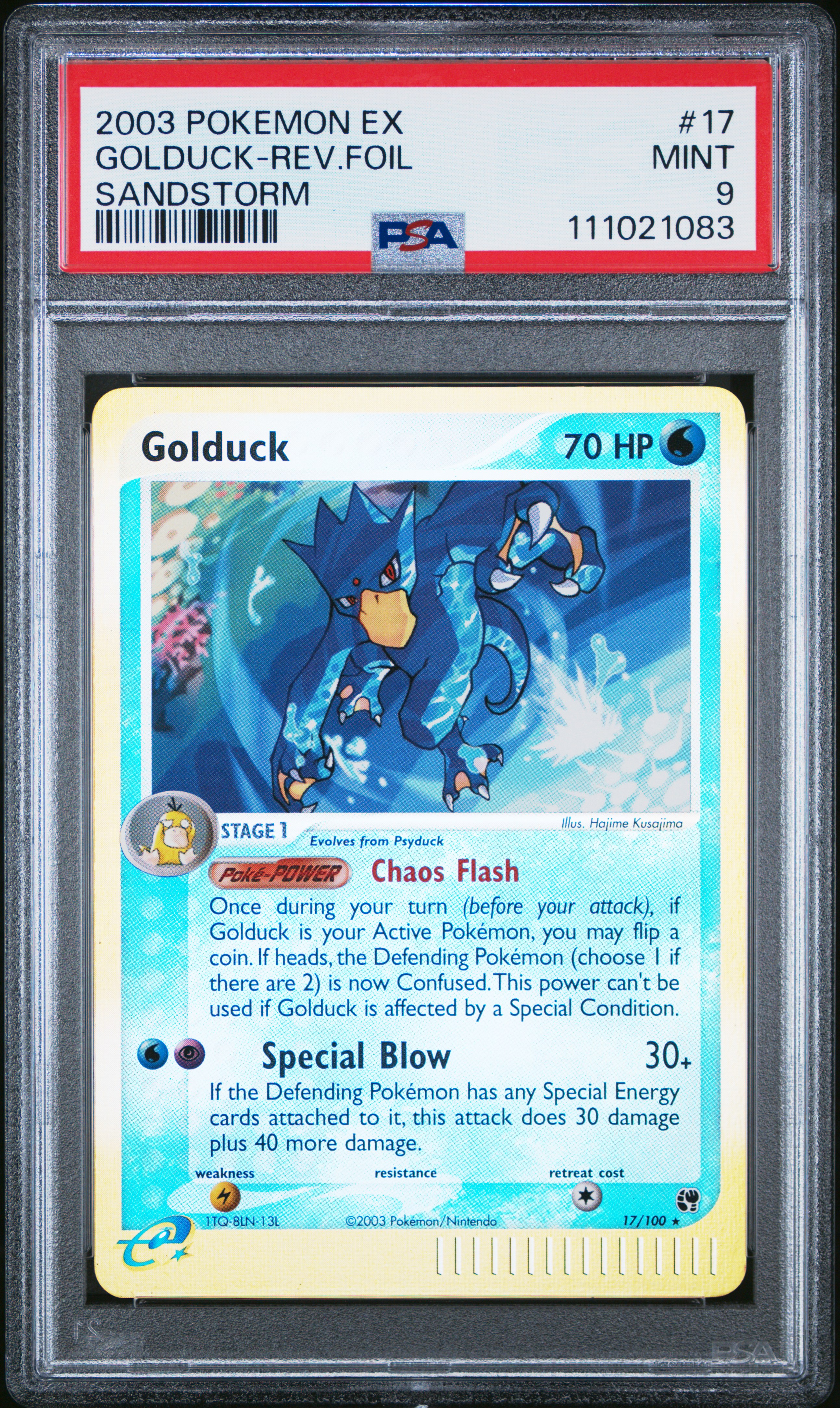 Golduck-Reverse Foil