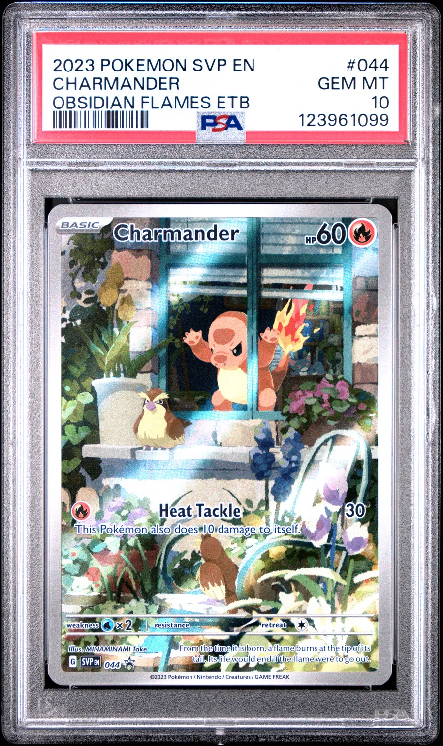 CHARMANDER 2023 SVP EN-SV BLACK STAR PROMO (PSA 10)