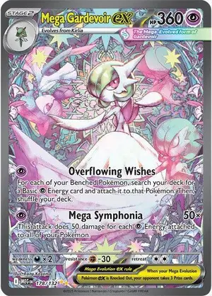Mega Gardevoir ex - 178/132, Raw