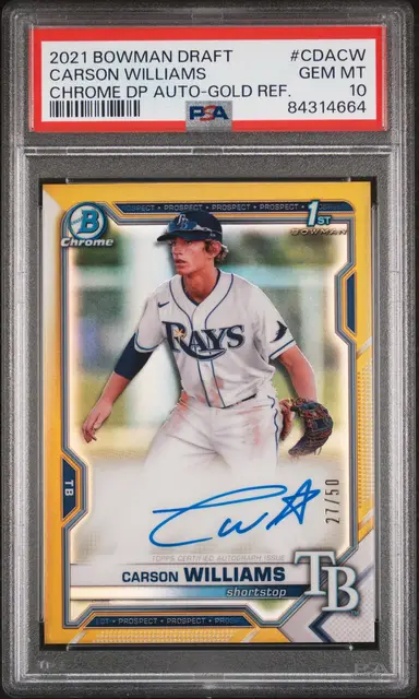 Carson Williams, PSA 10