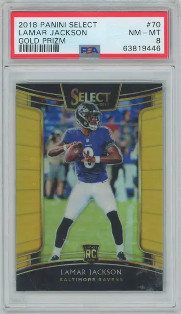 Lamar Jackson, PSA 8