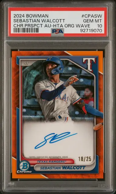 Sebastian Walcott, PSA 10