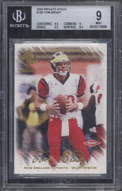 Tom Brady RC, BGS 9